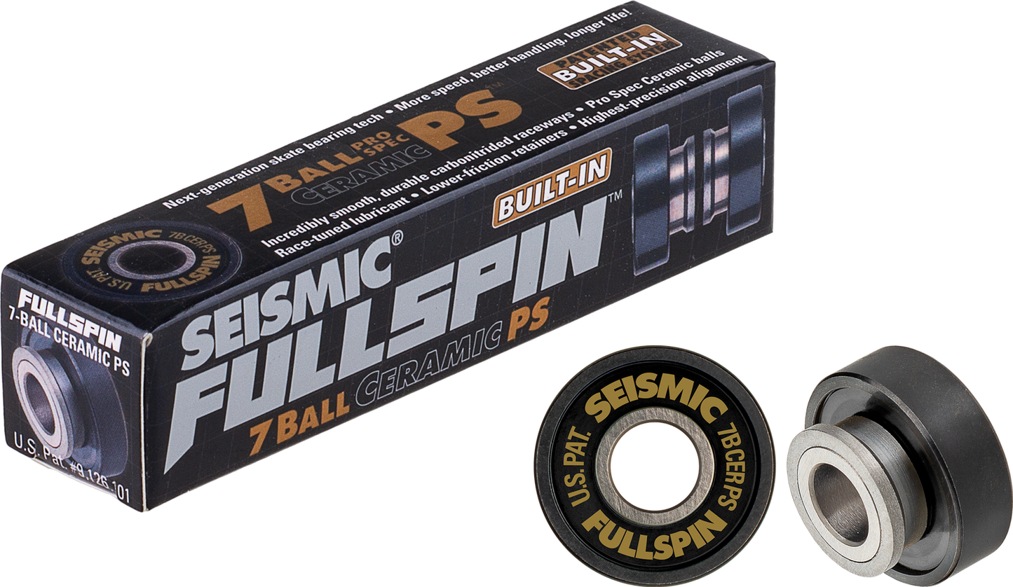 Fullspin 7-Ball Ceramic PRO SPEC Built-In Bearings - Seismic