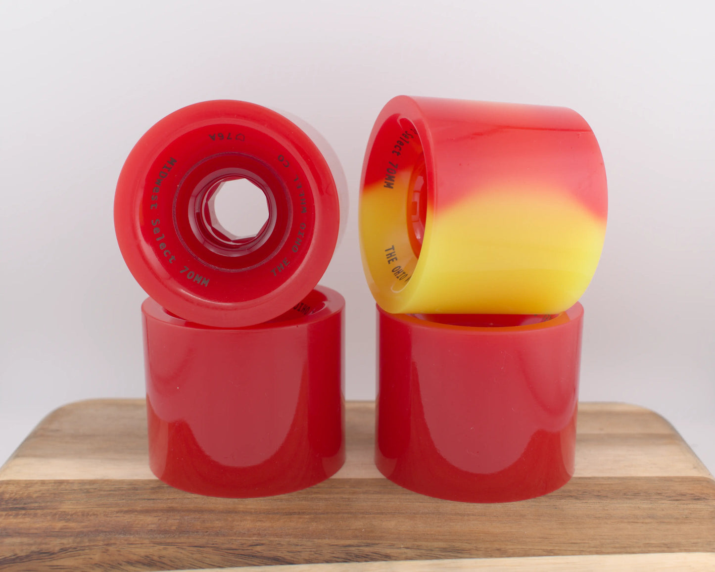 Square Lip Freeride Mids 70mm 76a - Ohio Wheel Co.