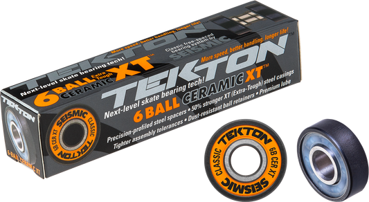 Tekton 6-Ball XT Ceramic Bearings - Seismic Skate Systems (Copy)