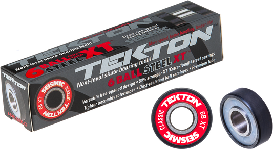 Tekton 6-Ball XT Steel Bearings - Seismic Skate Systems