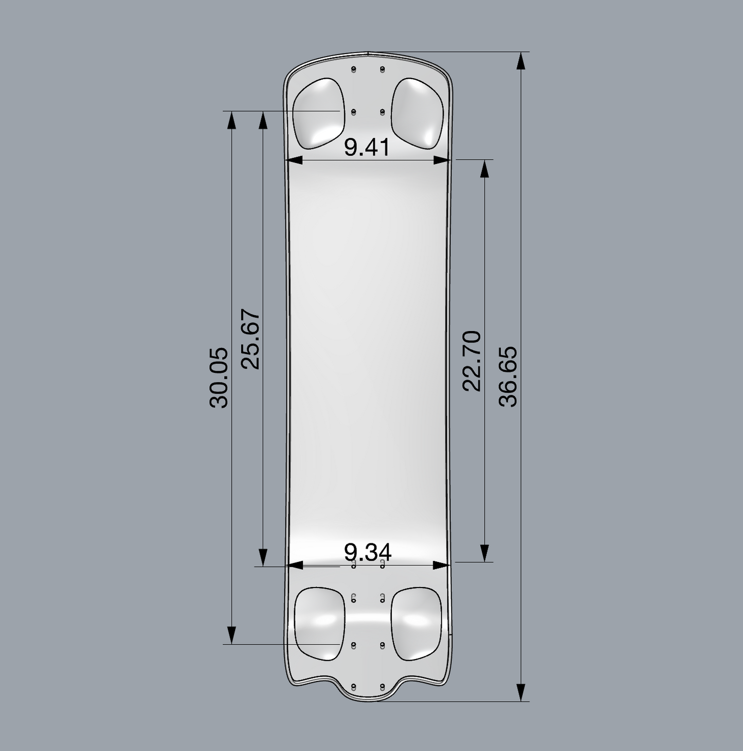 Pantheon Supersonic Aegis LDP Complete All-Weather Longboard