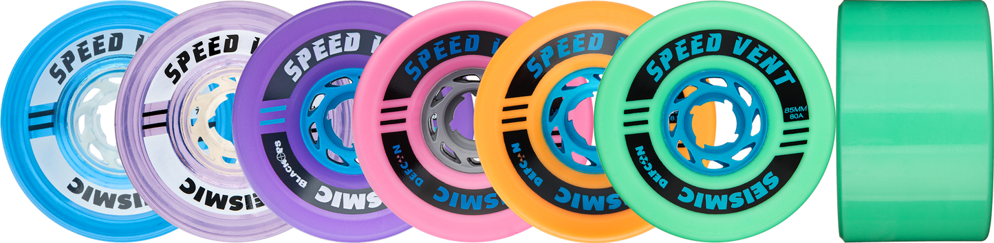 85mm Speed Vent Wheels - Seismic