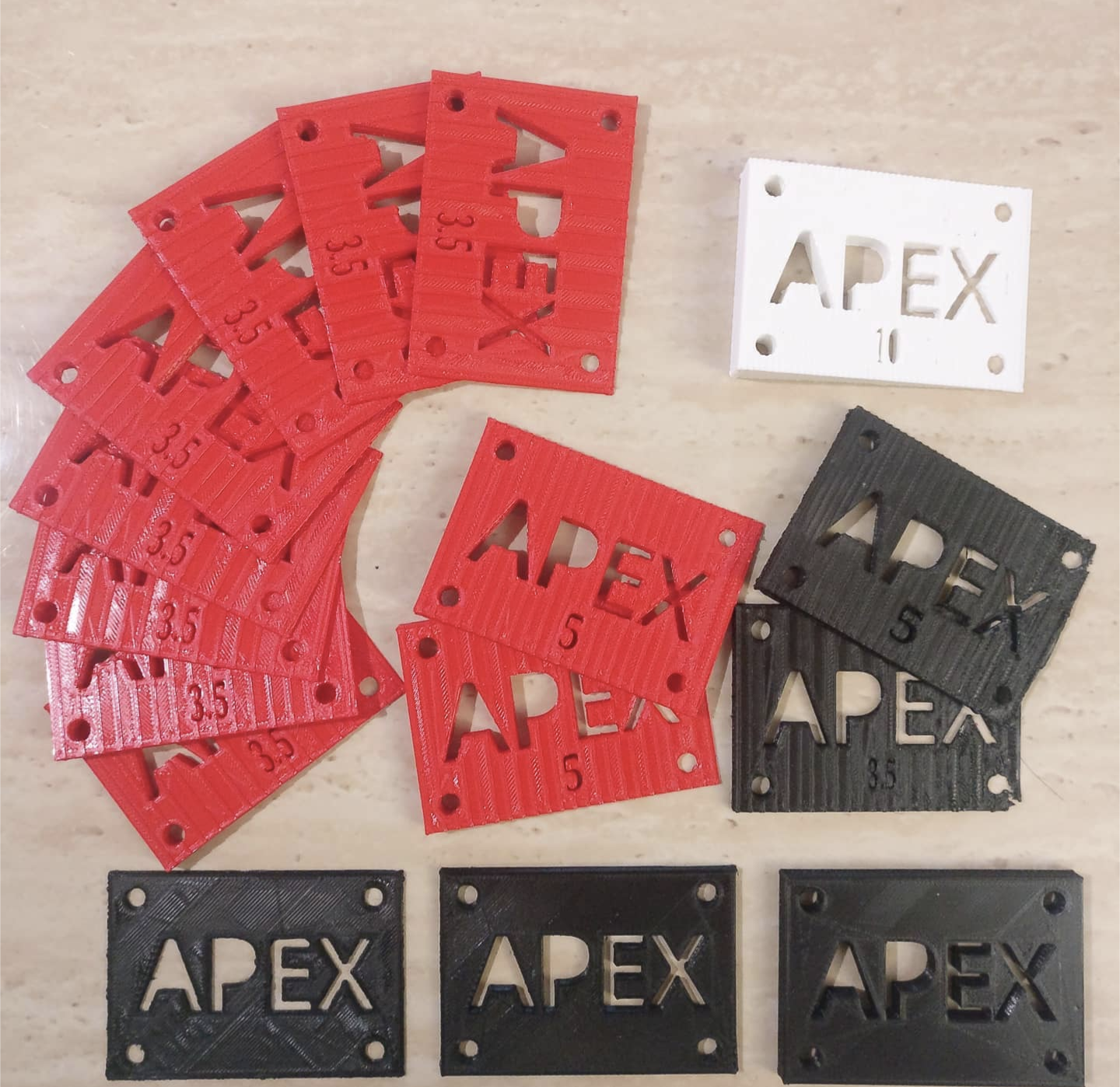 Wedge Risers - Apex Prototyping