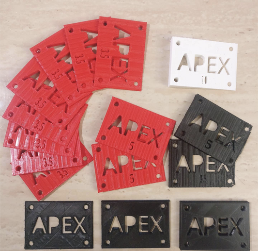 Wedge Risers - Apex Prototyping