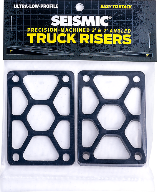 Angled Truck Risers - Seismic Skate's Systems