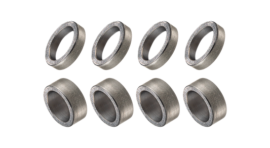 Fullspin® High-Precision XT™ Axle Spacers, 5mm + 2.5mm for 8mm Axles - Seismic