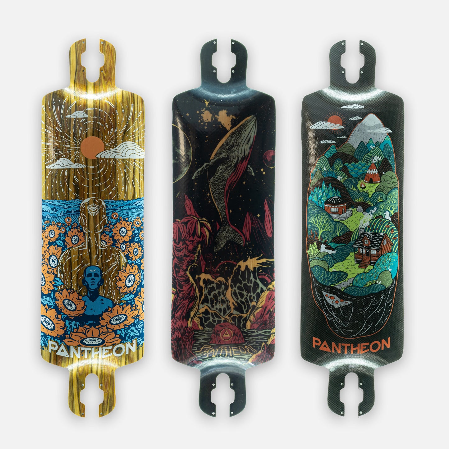 Trip Longboard Deck - Pantheon Boards